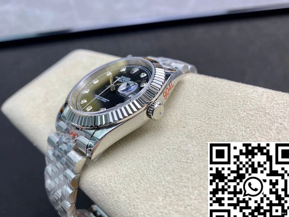 Black GM Factory M126334-0012 Dial Datejust Rolex 0424